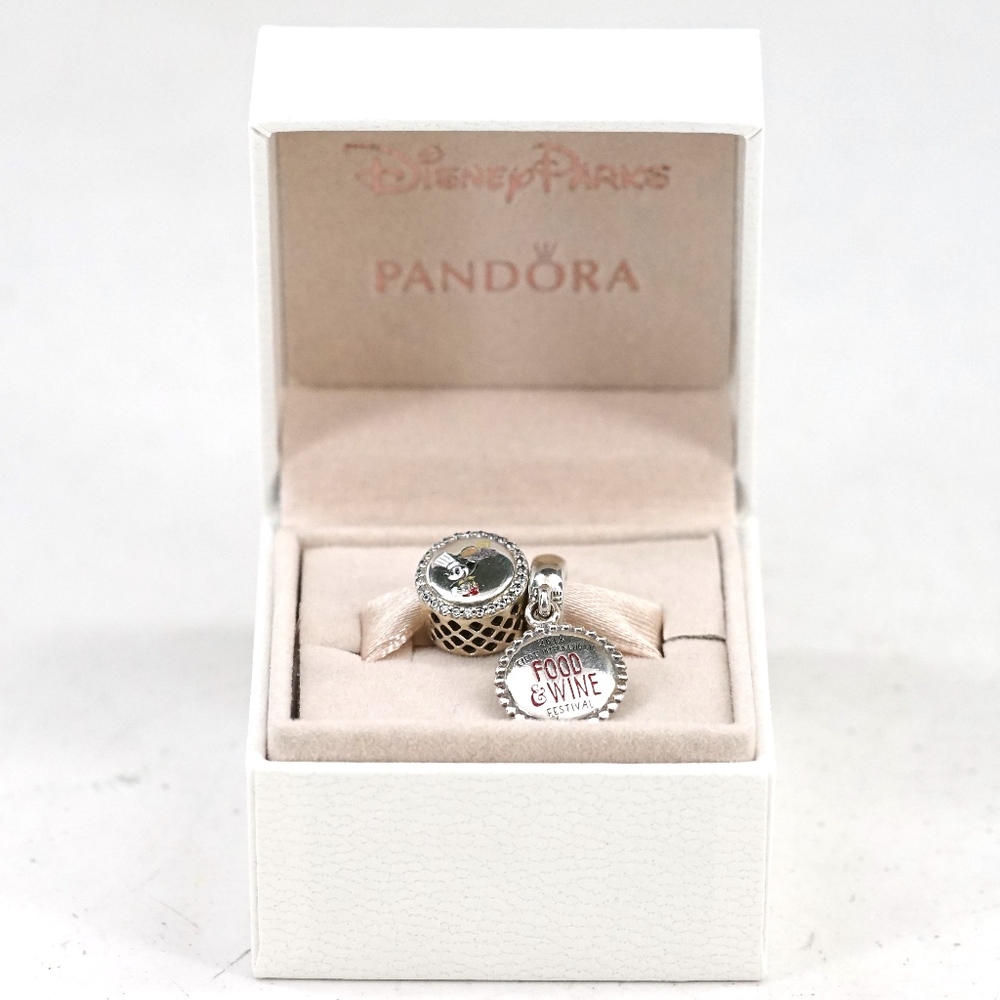 PANDORA 2018 Epcot Food & Wine Festival Charm Set - Picture 3 of 4